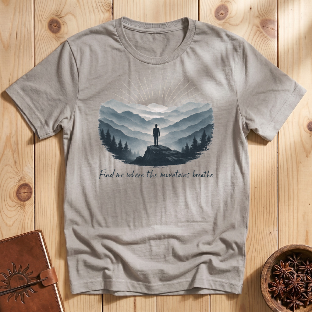 Find Me Where The Mountains Breathe T-Shirt